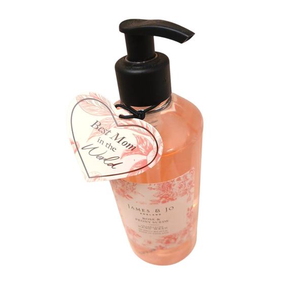 James & Jo Luxury HAND Soap Rose & Peony Suede Fragrance 16.9 fl oz MOM's GIFT - Picture 2 of 5